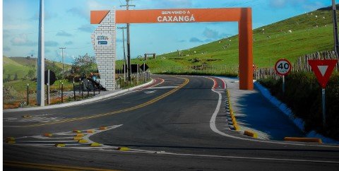 Entrada da estrada do caxangá em porto calvo