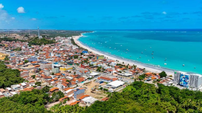 vista aerea de maragogi alagoas