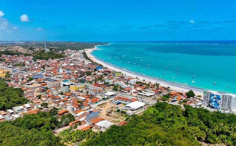 vista aerea de maragogi alagoas