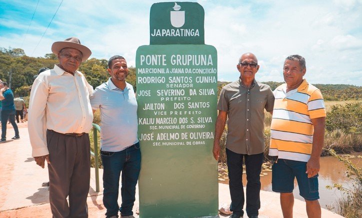 vice prefeito jal e prefeito deo de japaratinga