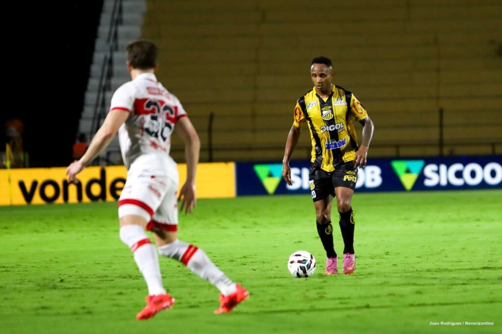 CRB buscou empate no fim e ficou no 1 a 1 com o Novorizontino pela Série B.